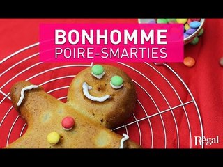 Bonhomme de Noël aux poires et épices | regal.fr
