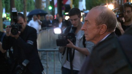 Premier déplacement de Gérard Collomb comme ministre de l'Intérieur
