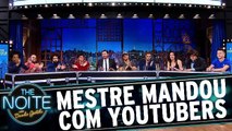 Mestre Mandou com Caio Novaes, Victor Meyniel, Léo Stronda, Taty Ferreira e Fred