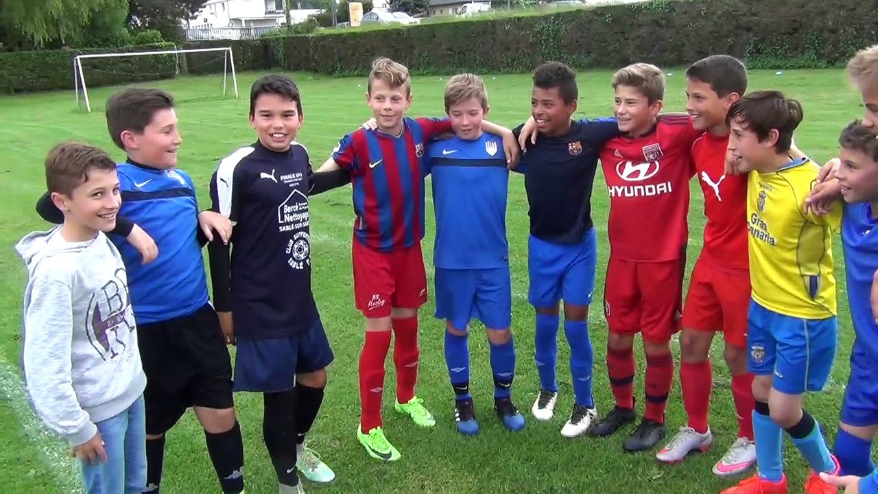 Montage vidéo pour la causerie d'avant match contre le Stade Mayennais en U15DH