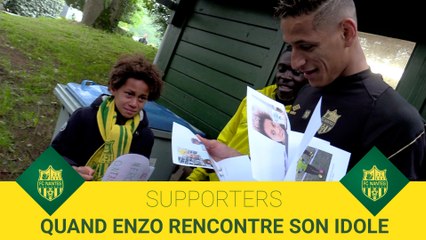 Vidéo : quand Enzo rencontre son idole