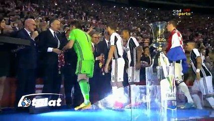 مراسم تتويج يوفنتوس بطلاً لكأس إيطاليا