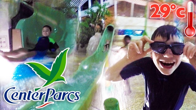 VLOG - PARC AQUATIQUE CENTER PARCS - TOBOGGANS & FUN À L’AQUA MUNDO