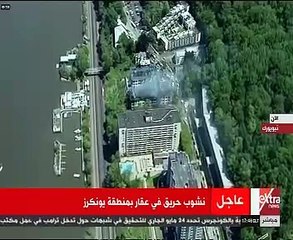 حريق بإحدى عقارات نيويورك