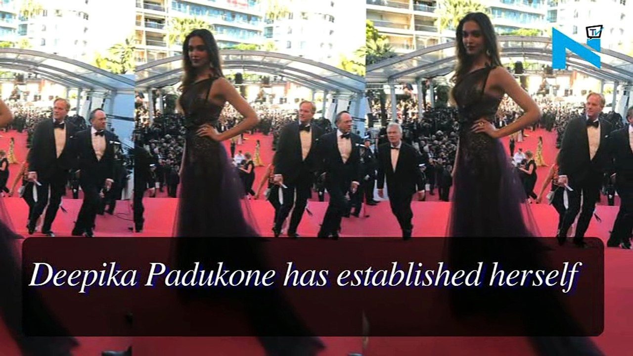 Deepika Padukone wins Cannes red carpet with her sheer bold outfit