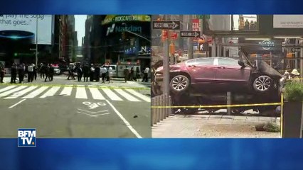 Une voiture renverse des passants à New York. Au moins 10 blessés