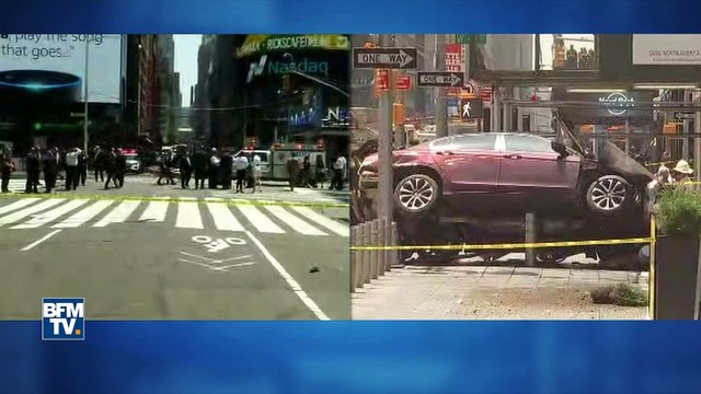 Une voiture renverse des passants à New York. Au moins 10 blessés
