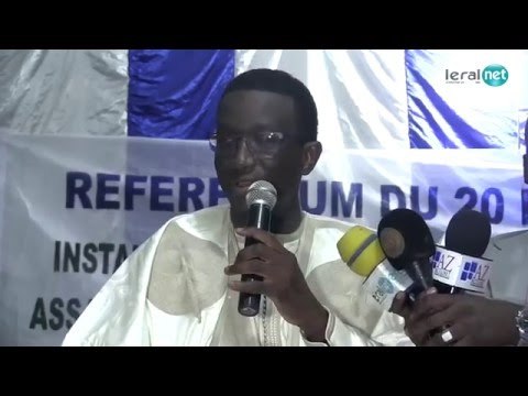 Amadou Ba avec Modou Lo pour le OUI aux Parcelles