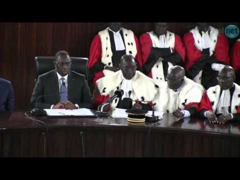 Rentrée solennelle des Cours et Tribunaux échanges verbaux entre magistrats et avocats