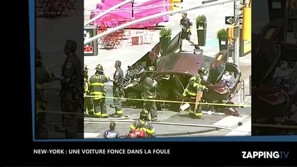 New-York : une voiture fonce dans la foule à Times Square (vidéo)