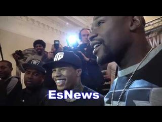 Floyd Mayweather To Walsh Brothers: I'll Slap Both Of You Bitches!  EsNews Boxing