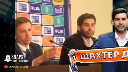Paulo Fonseca pega-se com jornalista na Ucrânia: Quer uma pastilha para a azia?