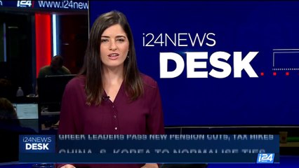 i24NEWS DESK | China, S Korea to normalise ties | Friday, May 19th 2017