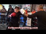 RUSLAN PROVODNIKOV VICIOUS MITT WORK!!! SICK POWER!!! - EsNews Boxing