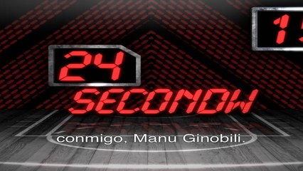 24 Seconds: Manu Ginobili - Lat Am Subtitle - NBA World - NTSC