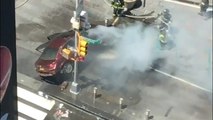 Vehicle hits pedestrians in Times Square