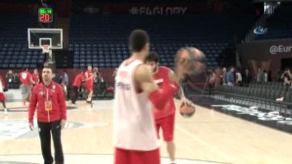 Olympiakos, Cska Moskova Maçının Hazırlıklarını Sürdürdü