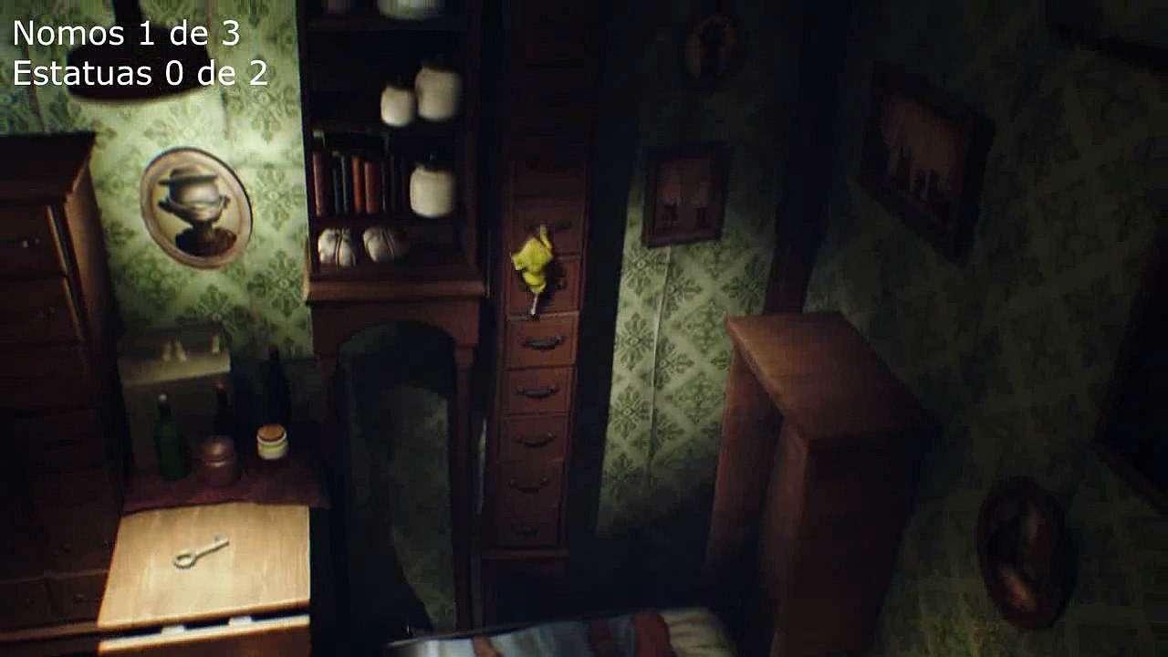 little Nightmares / Achando Todos os Nomos e Estatuas