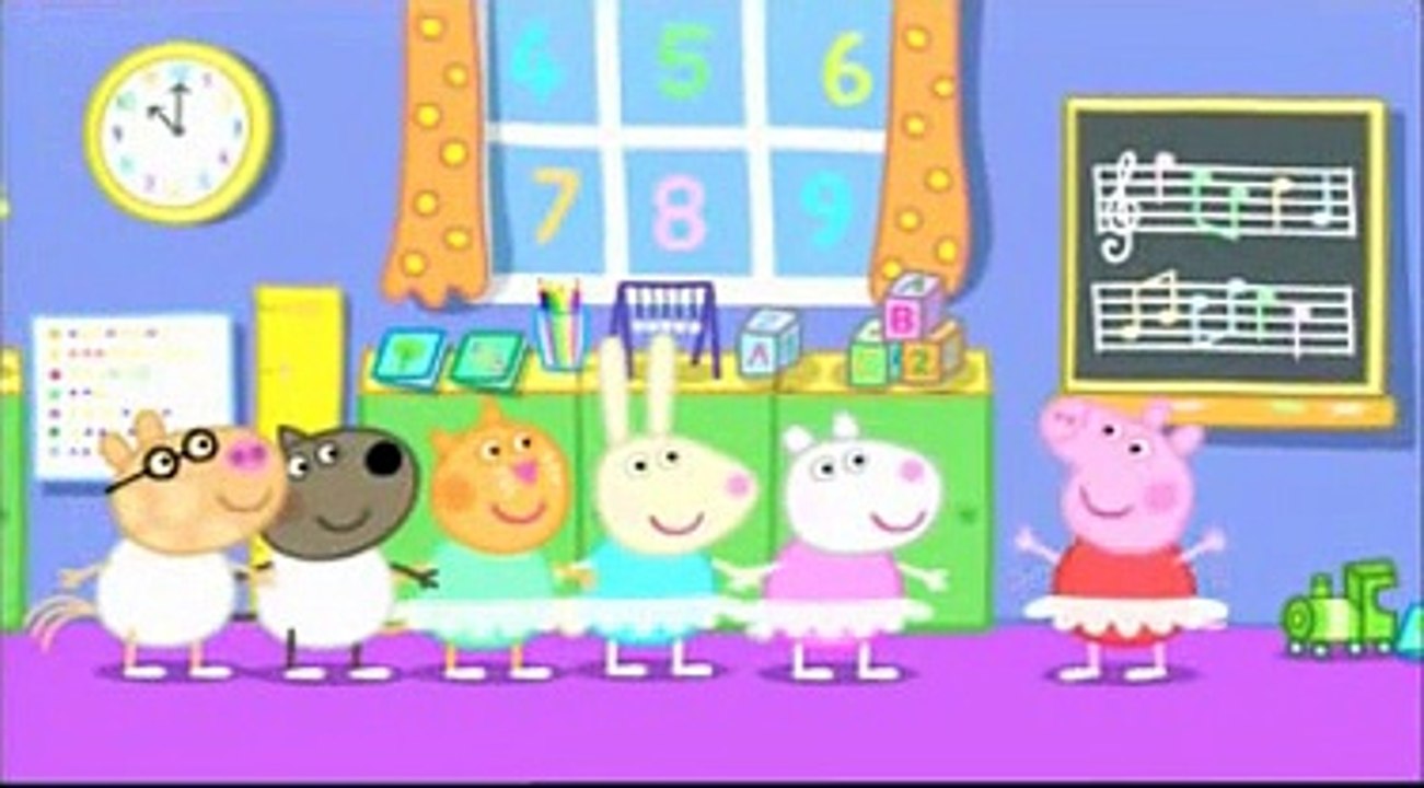 #31 Świnka Peppa - Lekcja tanca  (sezon 1 - Bajki dla dzieci)