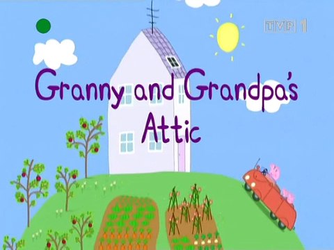 #94 Świnka Peppa - Na strychu u Babci i Dziadka (sezon 2 - Bajki dla dzieci)