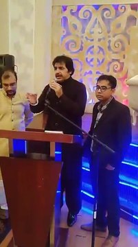 Sayyed Zaire Naqvi Reciting Rab Janay Te Hussain Janay with Shujaat Zaidi and Kamran Rizvi ...