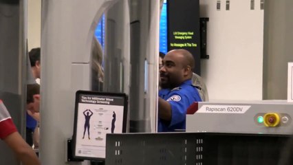 Blonde Beauty Molly Sims Gets A TSA Pat Down At LAX