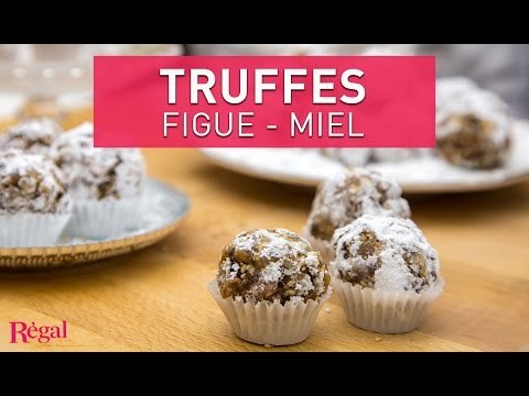Truffes aux fruits secs et miel de Dina Nikolaou | regal.fr