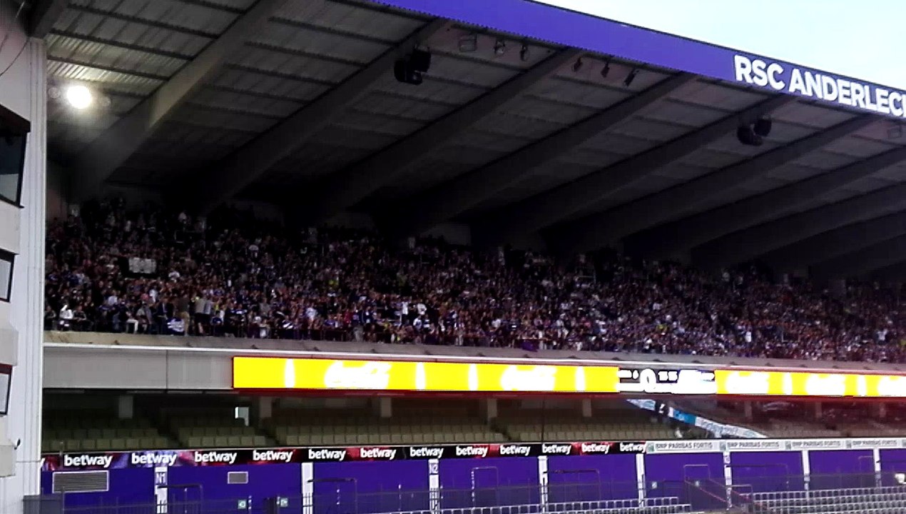 Ambiance à Anderlecht