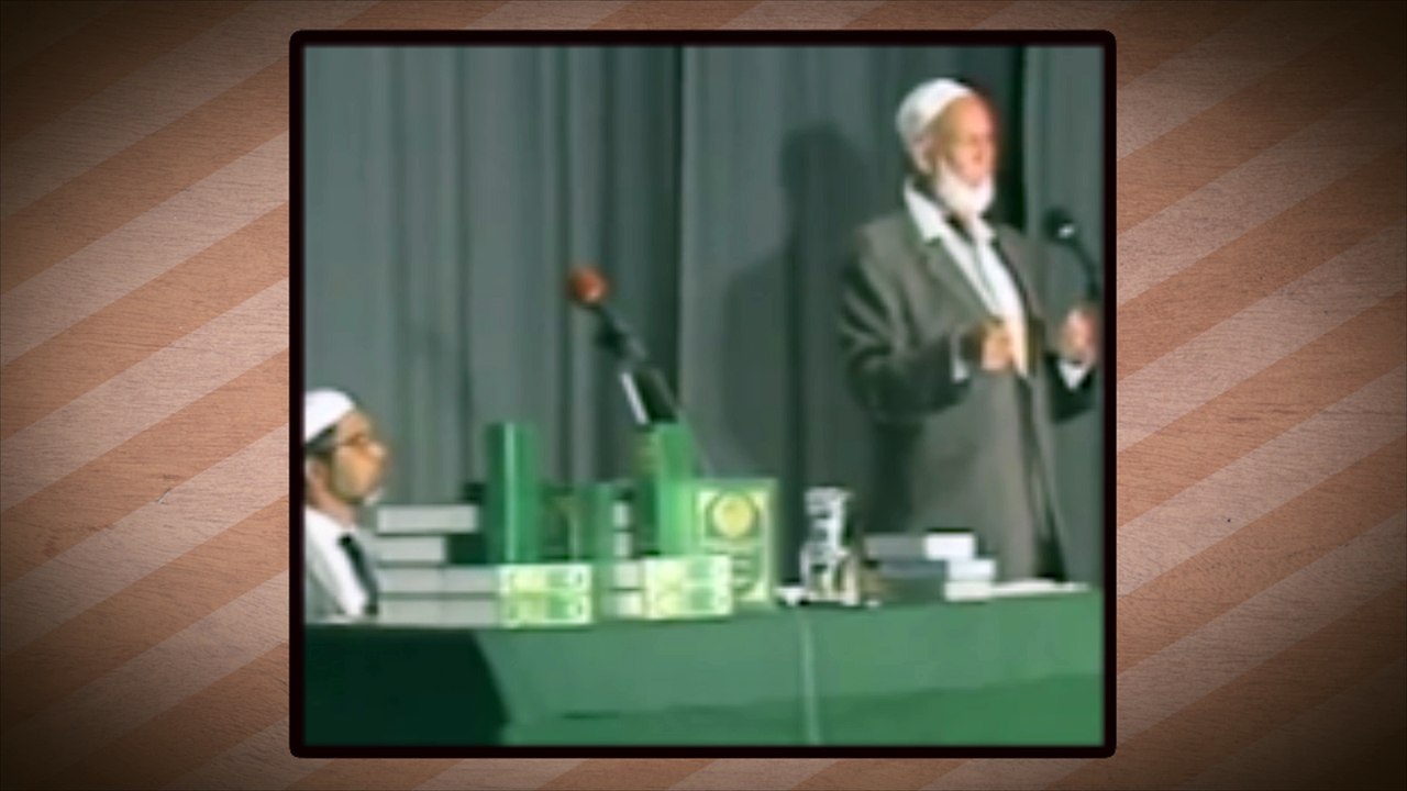 Ahmed Deedat REASONS with JEWS!! Does PALESTINE belongs to JEWS? PART 1 OF 2