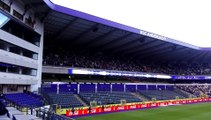 Ambiance à Anderlecht avant le match
