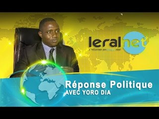 Reponses politiques avec Yoro Dia