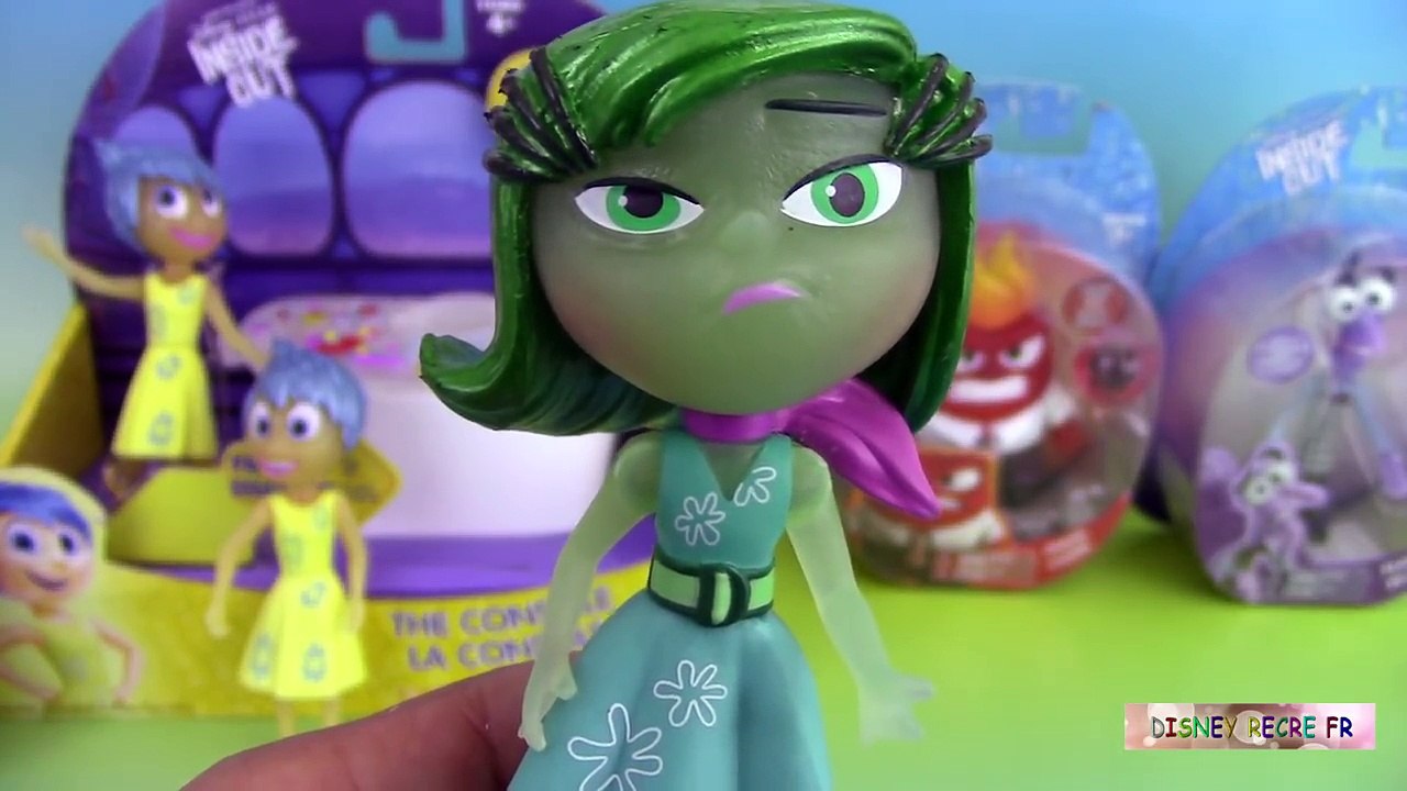 Vice Versa Inside Out Console Joie Dégoût Tristesse Colère Peur Figurines