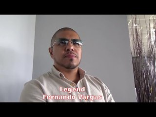 FERNANDO VARGAS SPEAKS PASSIONATELY ABOUT ROBERT GARCIA & THE BIG G AS FAMILY & TRAINERS