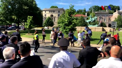 Washington : Des gardes du corps de Recep Erdogan s'en prennent à des manifestants