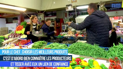 Suivez le chef d'Alain Ducasse au marché de Vintimille