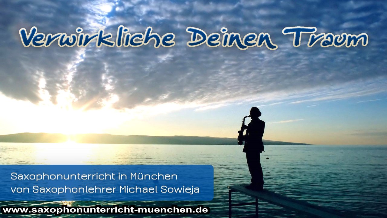 Saxophonunterricht München bei Saxophonlehrer Michael Sowieja Saxophon spielen lernen