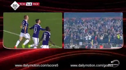 Massimo Bruno Goal Charleroi 1 - 3 Anderlecht Jupiler League 18-5-2017