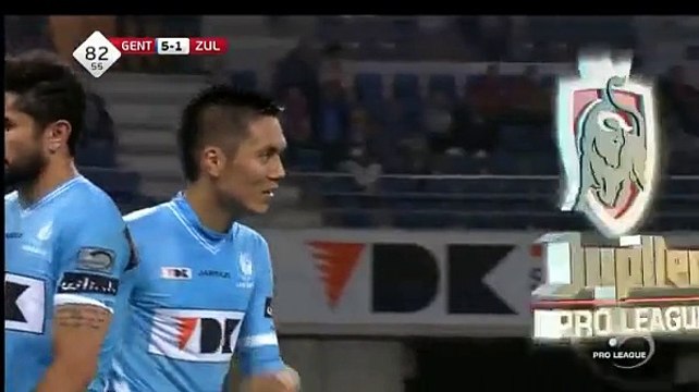 5-1 Yuya Kubo Goal - KAA Gent 5-1 Zulte-Waregem - 18.05.2017