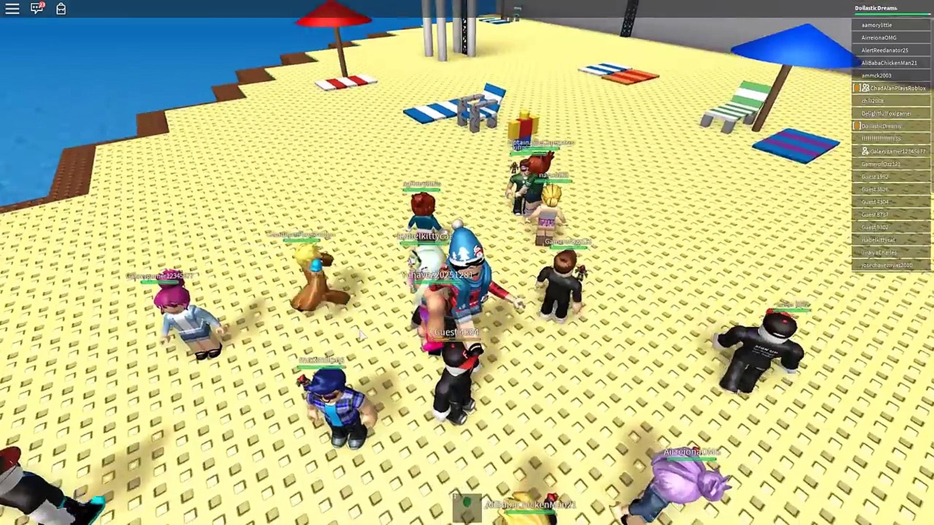 ⁣Save Us GREENIE BOOGER!! Roblox Natural Disaster Survival DOLLASTIC PLAYS with Gamer Chad