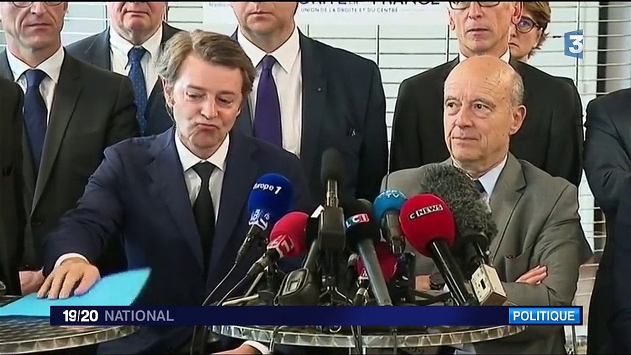 Riposte médiatique chez Les Républicains : François Baroin et Alain Juppé s'affichent côte à côte