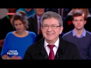 Jean-Luc Mélenchon invité à "L'émission politique " sur France 2 le 18/05/2017