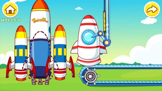 Baby Panda Games: Moon Explorer | Panda Astronaut Baby Bus Games For Children
