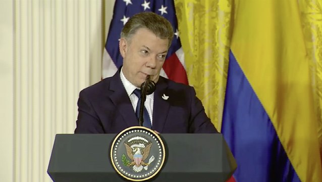 Santos says war on drugs 'has not been won'