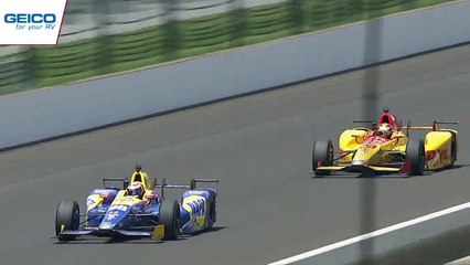 2017 Indianapolis 500 - Ryan Hunter-Reay, Fernando Alonso, Alexander Rossi (Practice 4)