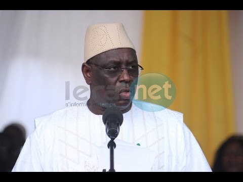 Inauguration Atlantik Seafood par Macky Sall