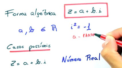 (HD) Me Salva! CPX01 - Números complexos - Introdução e forma algébrica