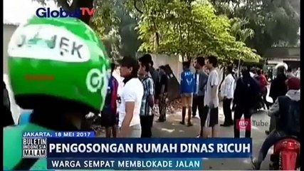 Pengosongan Rumah Dinas TNI Ricuh