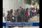 Preventa de entradas para Bruno Mars