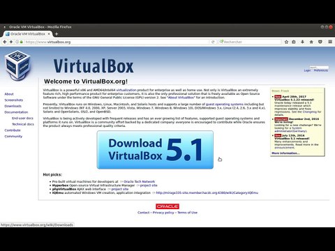installation de Virtualbox 5.1.22 sur Ubuntu 16.04.2 LTS