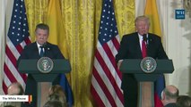 Trump When Asked If He Urged Comey To End Flynn Investigation: 'No. No. Next Question.'